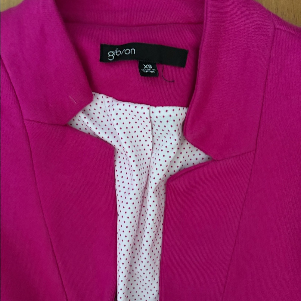 Gibson Women's Pink Blazer - Picture 3 of 6